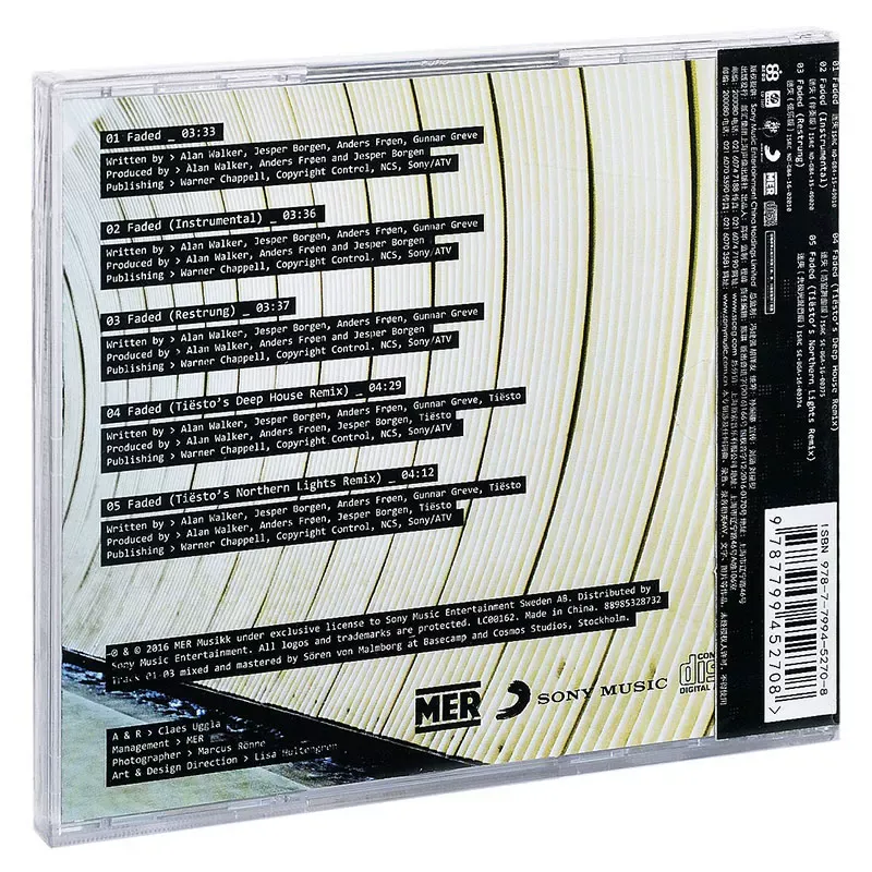 for Alan Walker Lost CD Album  - Audio Music Original review and price