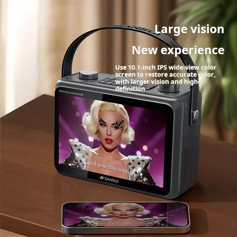 SANSUI K115 Video Karaoke Blue - Audio Music Lyrics review and price