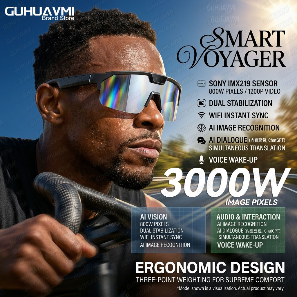 Photochromic Smart Glasses 120 - Audio Music Videos review and price