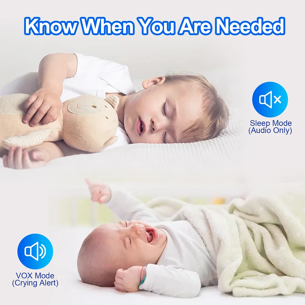 7.0'' Video Baby Monitor 720P  - Audio Music Videos review and price