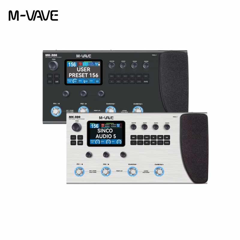 M-VAVE MK-300 Guitar and Bass  - Looper Pedal Guitar review and price