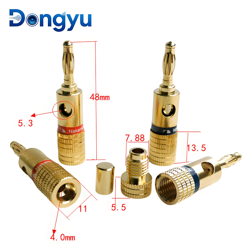4MM Nakamichi Banana Connector - Audio Music Videos review and price