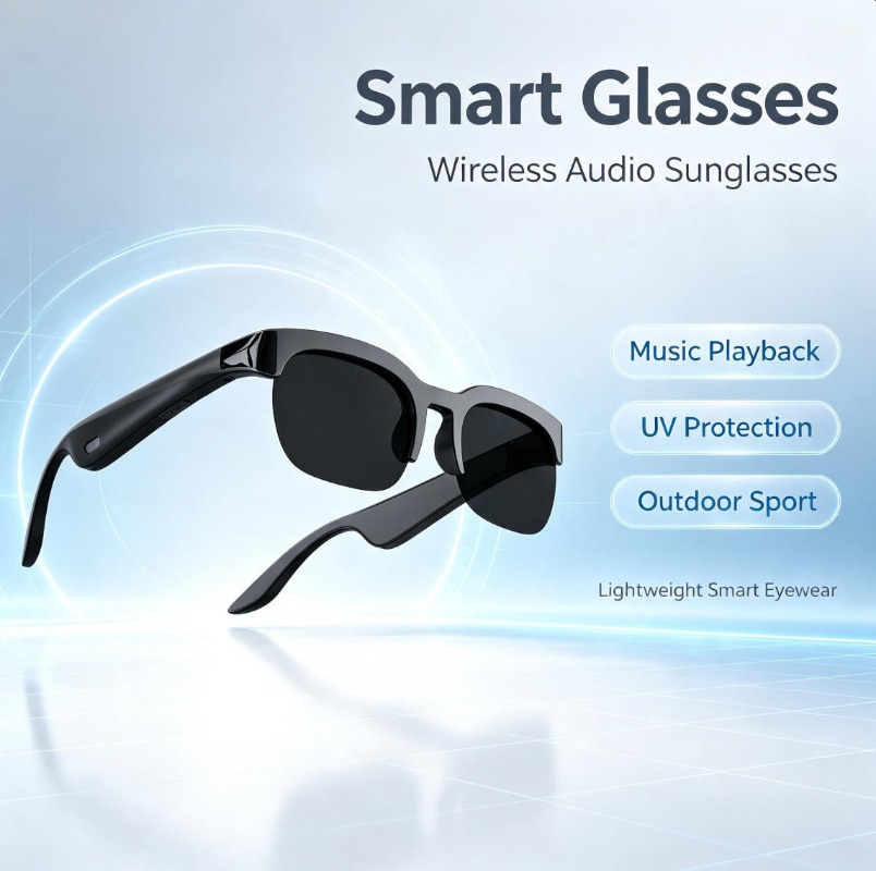 2026 Smart Audio Sunglasses Bl - Audio Music Videos review and price