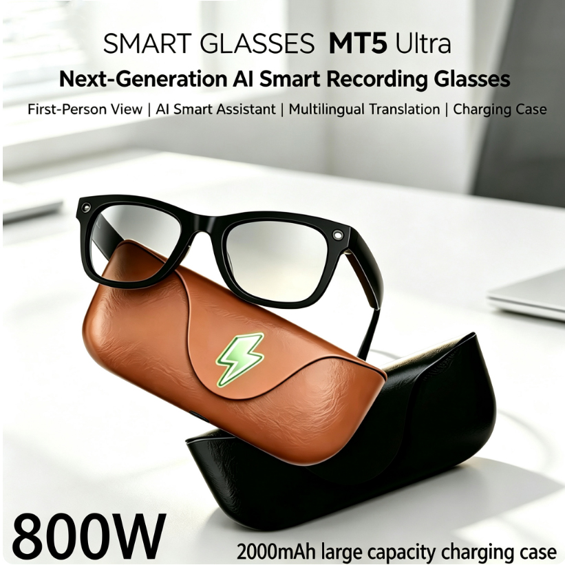 2026 AI smart Glasses HD 800W  - Audio Music Videos review and price