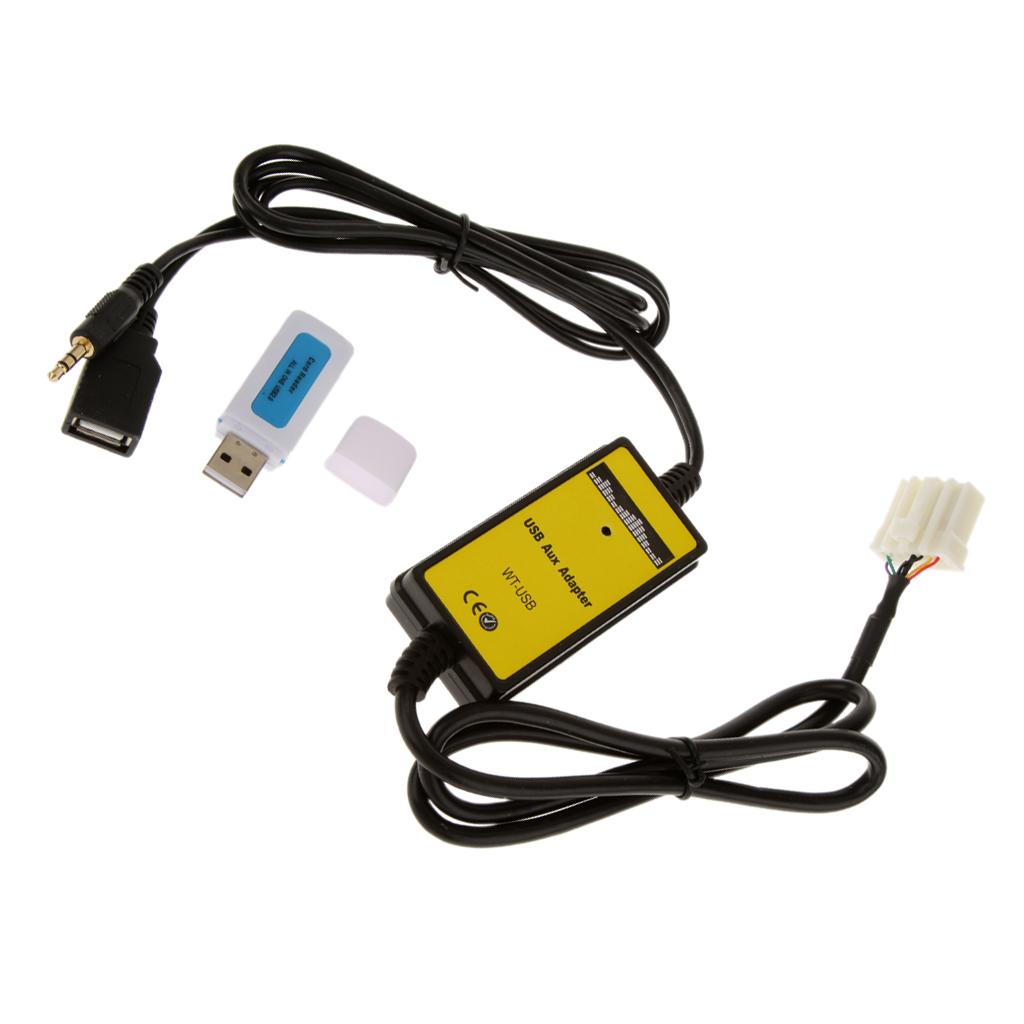 Car Aux Adapter CD Changer Por - Audio Music Changer review and price
