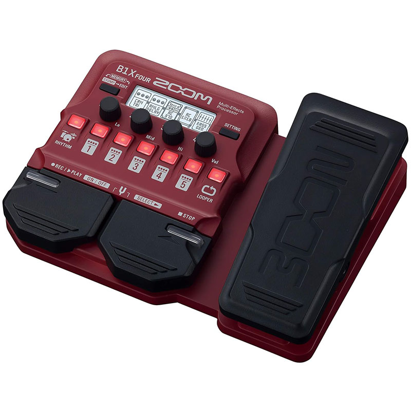 ZOOM B1X FOUR Bass Multi-Effec - Looper Pedal Guitar review and price