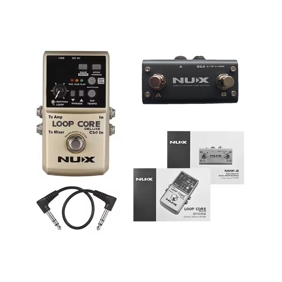 Nux Loop Core Deluxe Guitar Ef - Looper Pedal Guitar review and price