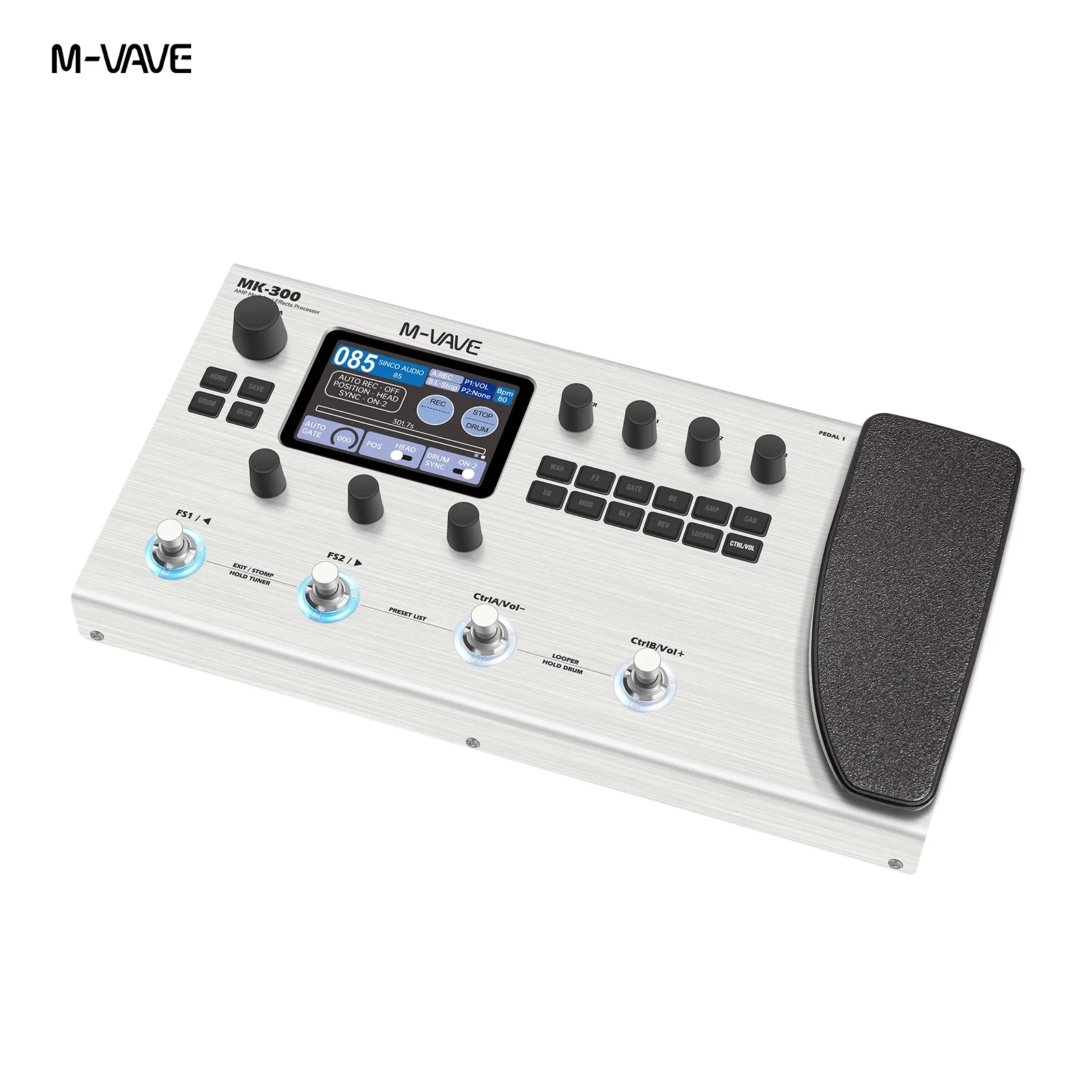 M-VAVE MK-300 Guitar Multi-Eff - Looper Pedal Guitar review and price