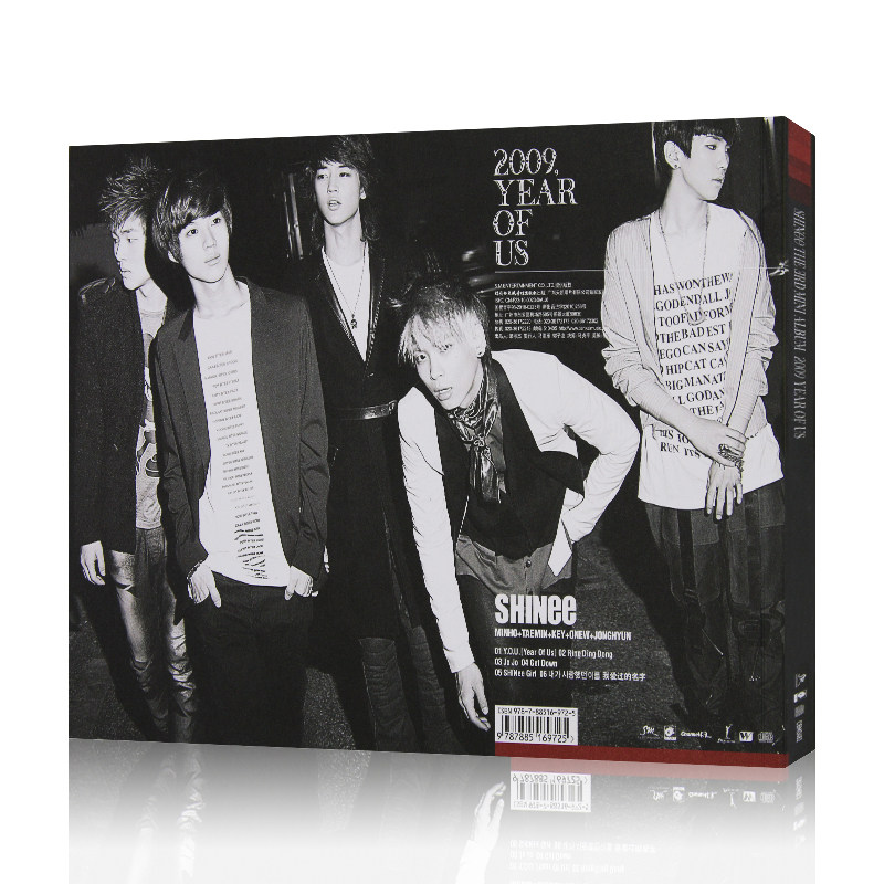 SHINEE 2009 YEAR OF US Today I - Audio Music Lyrics review and price