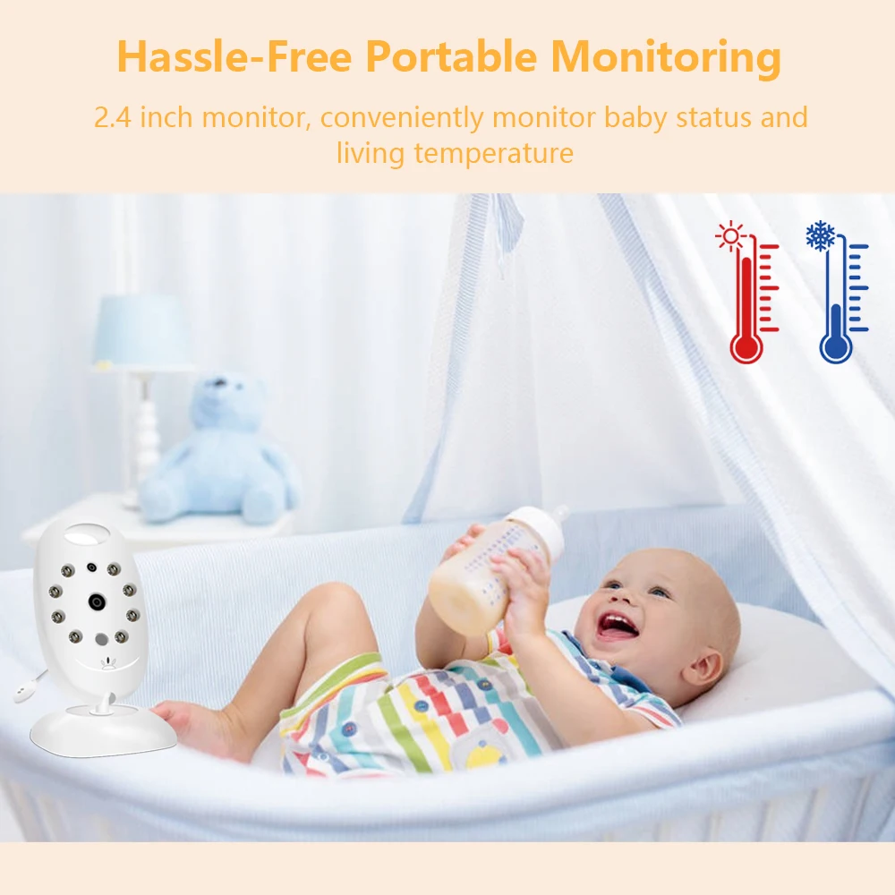 VB601 Electronic Baby Monitor  - Audio Music Videos review and price