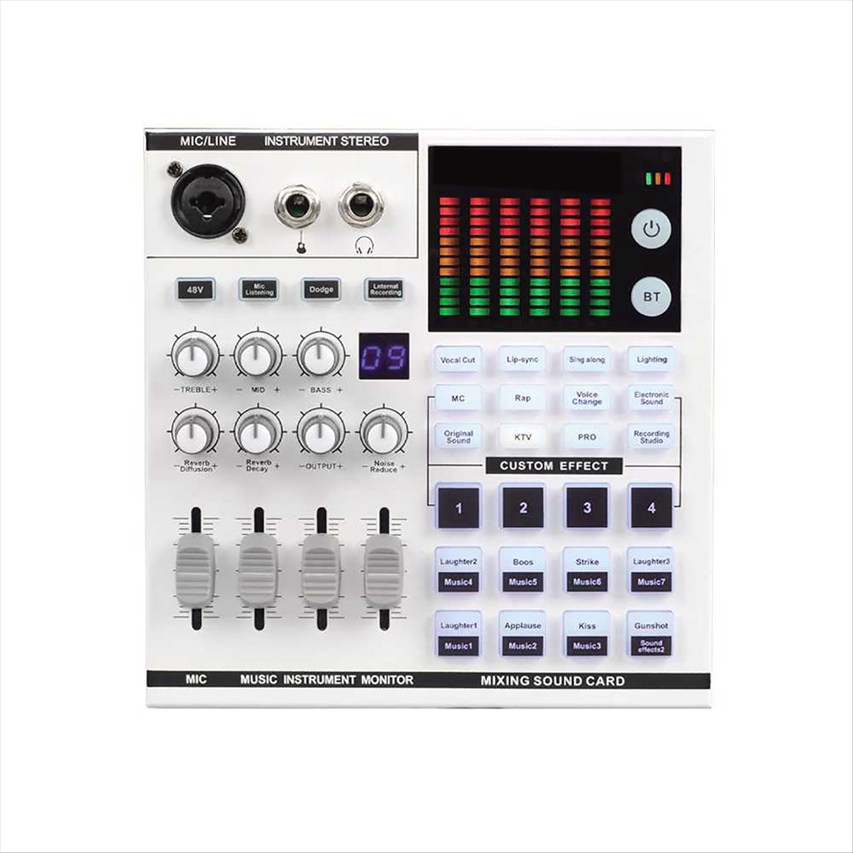 DTC5 SN800 Live Sound Card Voi - Audio Music Changer review and price