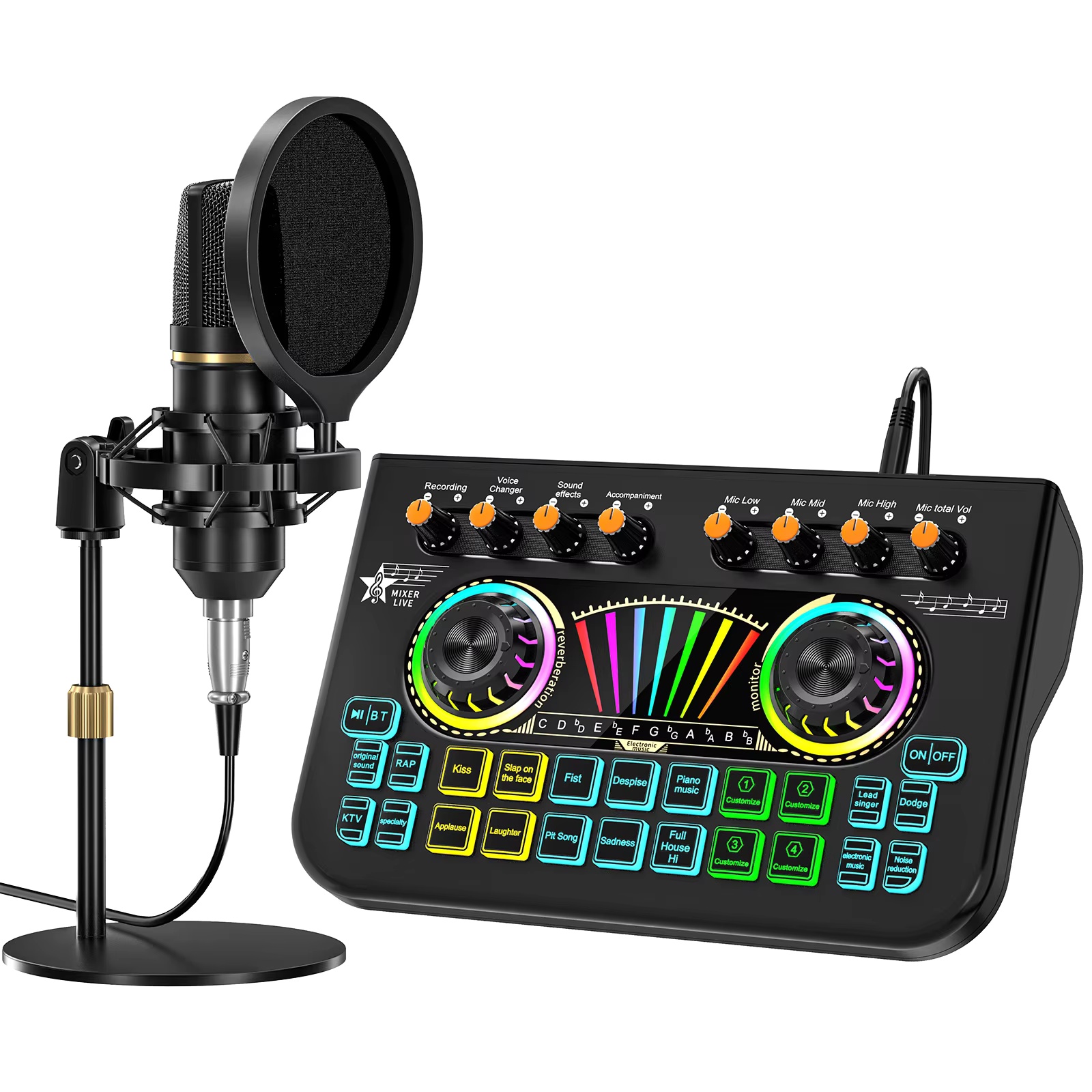 Tenlamp X3 BM800 Podcast Micro - Audio Youtube Music Free review and price
