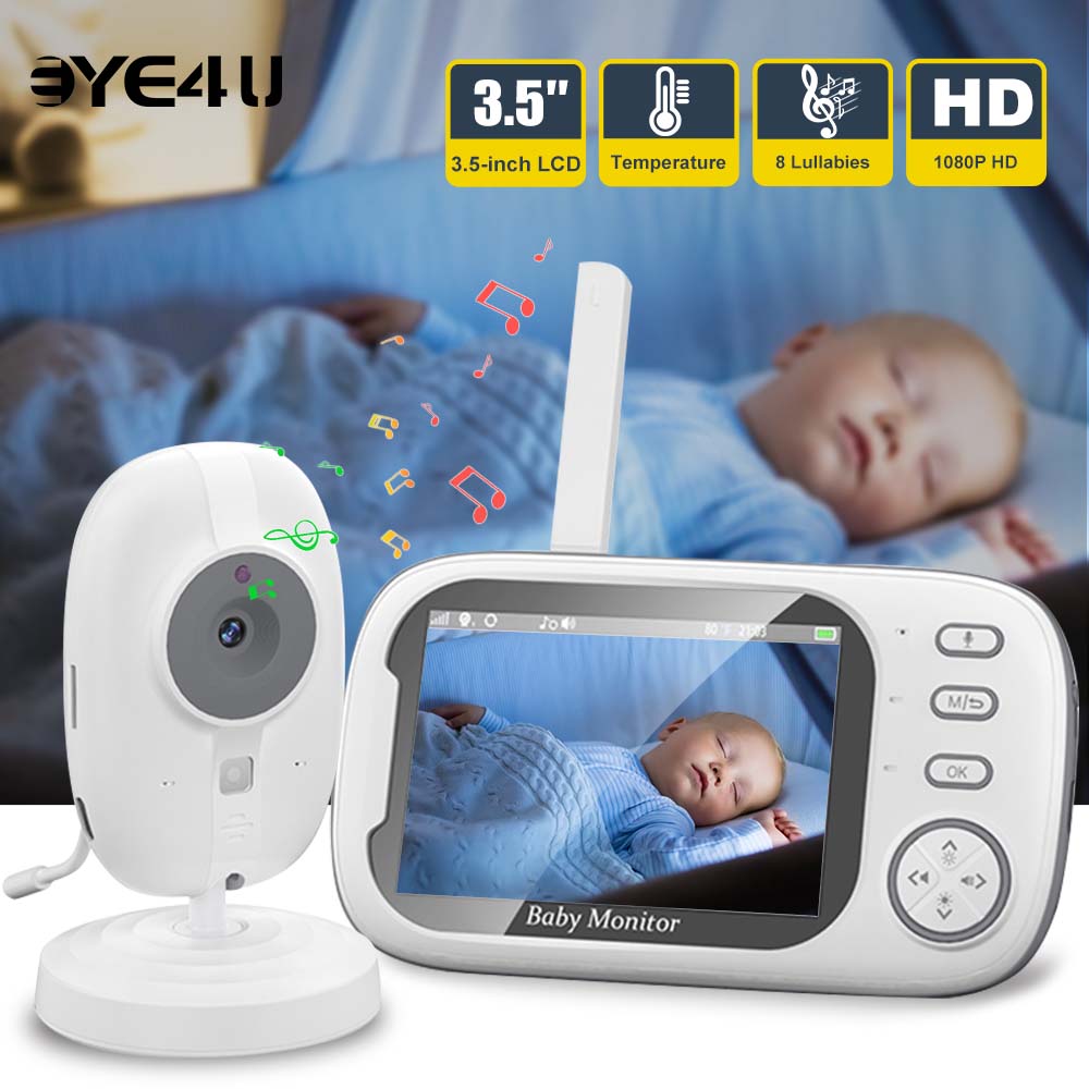 3.5'' Video Baby Monitor 2.4G  - Audio Music Videos review and price