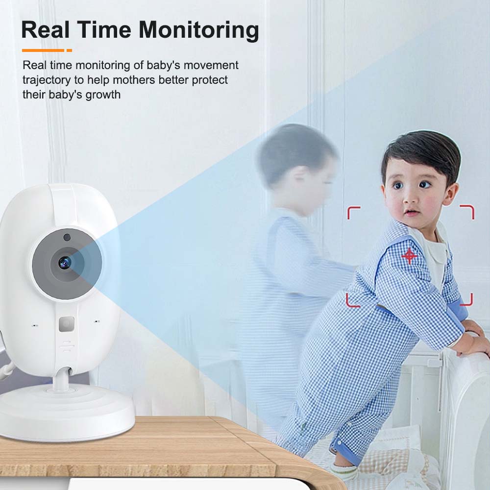 3.5'' Video Baby Monitor 2.4G  - Audio Music Videos review and price